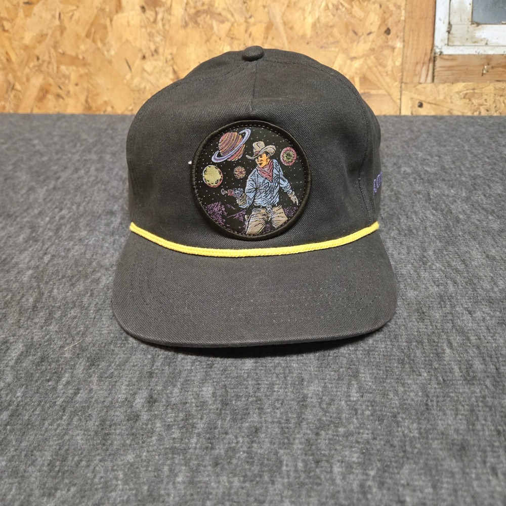Sendero Provisions Co. Cosmic Cowboy Hat Mens OSFM Charcoal Snapback Rope Cap